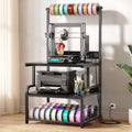 Supporti per stampante con ruote nero con USB